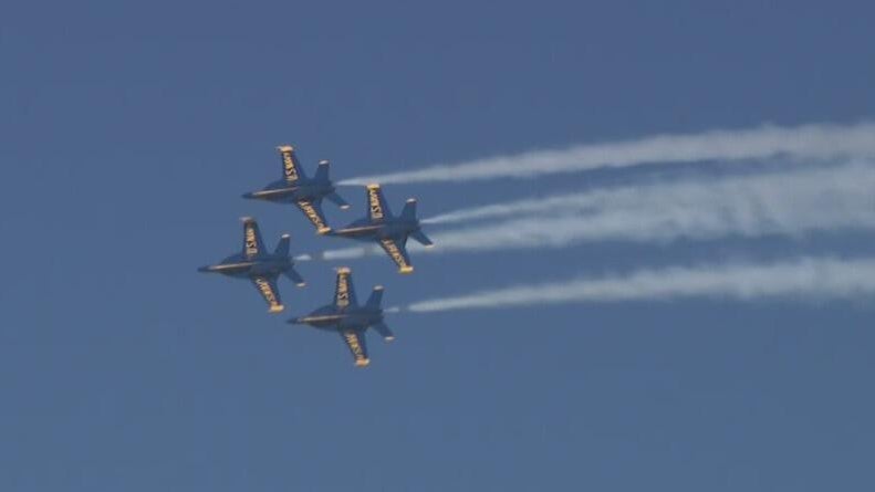 Blue Angels roar back over San Francisco after weather conditions threaten Fleet Week show — CBS Bay Area (KPIX), Sonoma Arts news