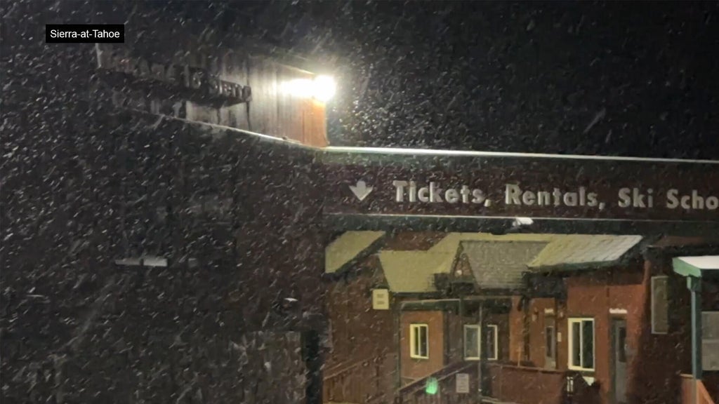 Northern California Sierra sees some early-season snow — CBS Bay Area (KPIX), Sonoma Sports news