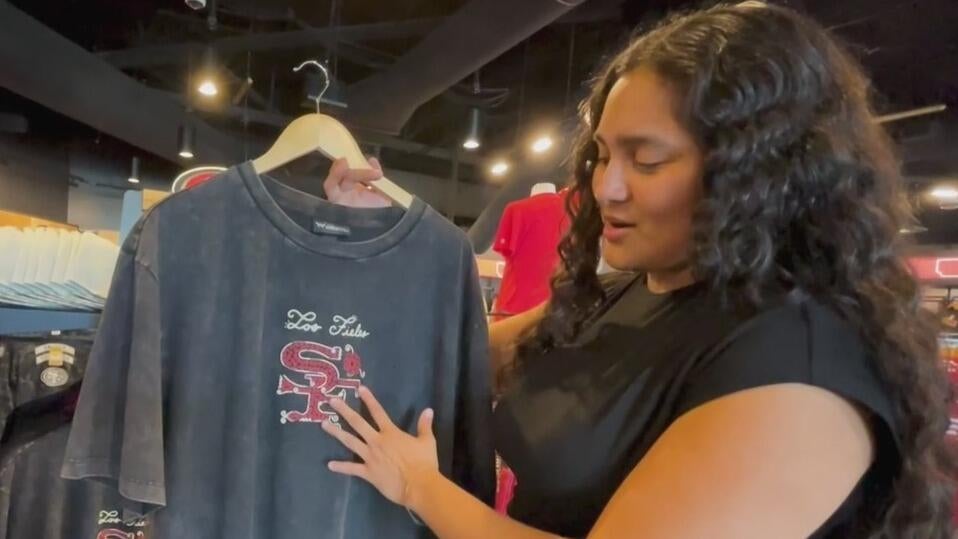 San Francisco 49ers unveil Latino Heritage Collection of team merchandise for "Los Fieles" — CBS Bay Area (KPIX), Sonoma Sports news