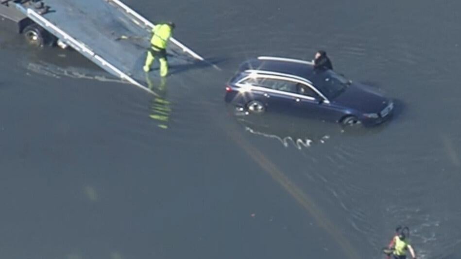 Flooding in parts of Marin County as coastal flood advisory in effect for Bay Area — CBS Bay Area (KPIX), Sonoma Community news