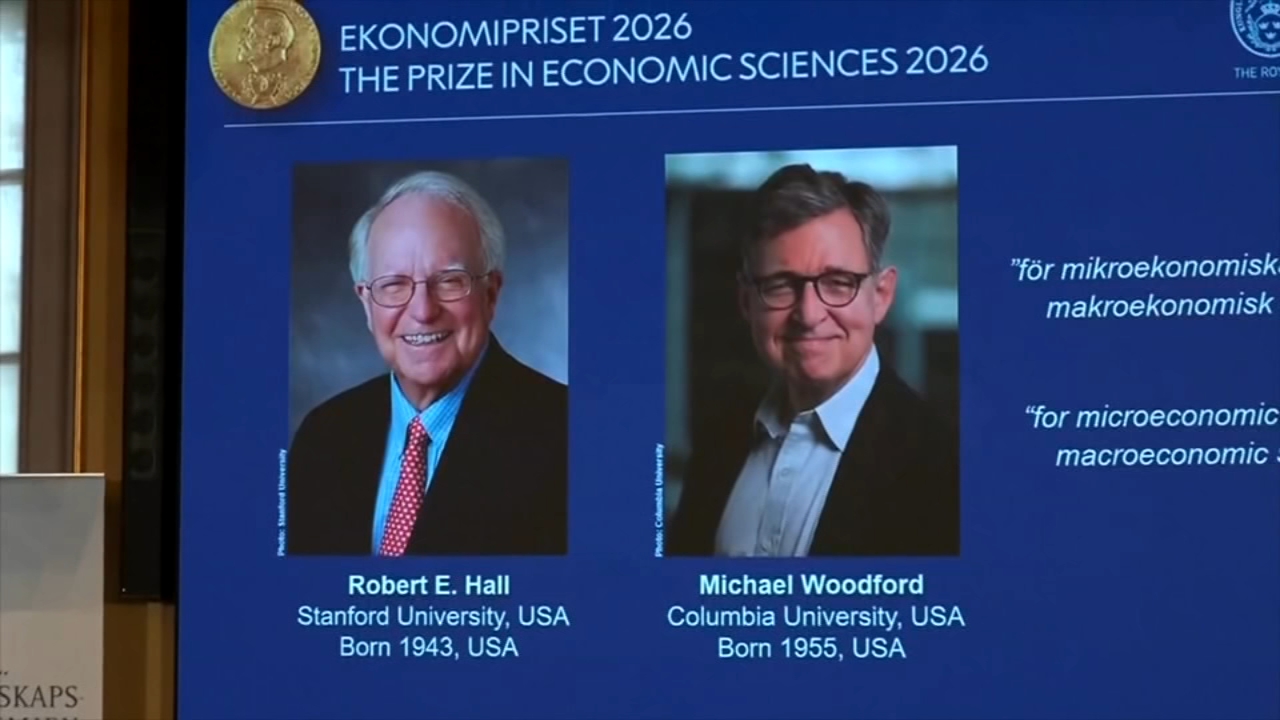 Stanford economist Robert Hall, among 2 Americans, awarded Nobel Prize for overturning assumptions about how to deal with economic shocks
— ABC 7 Bay Area, Sonoma Business news