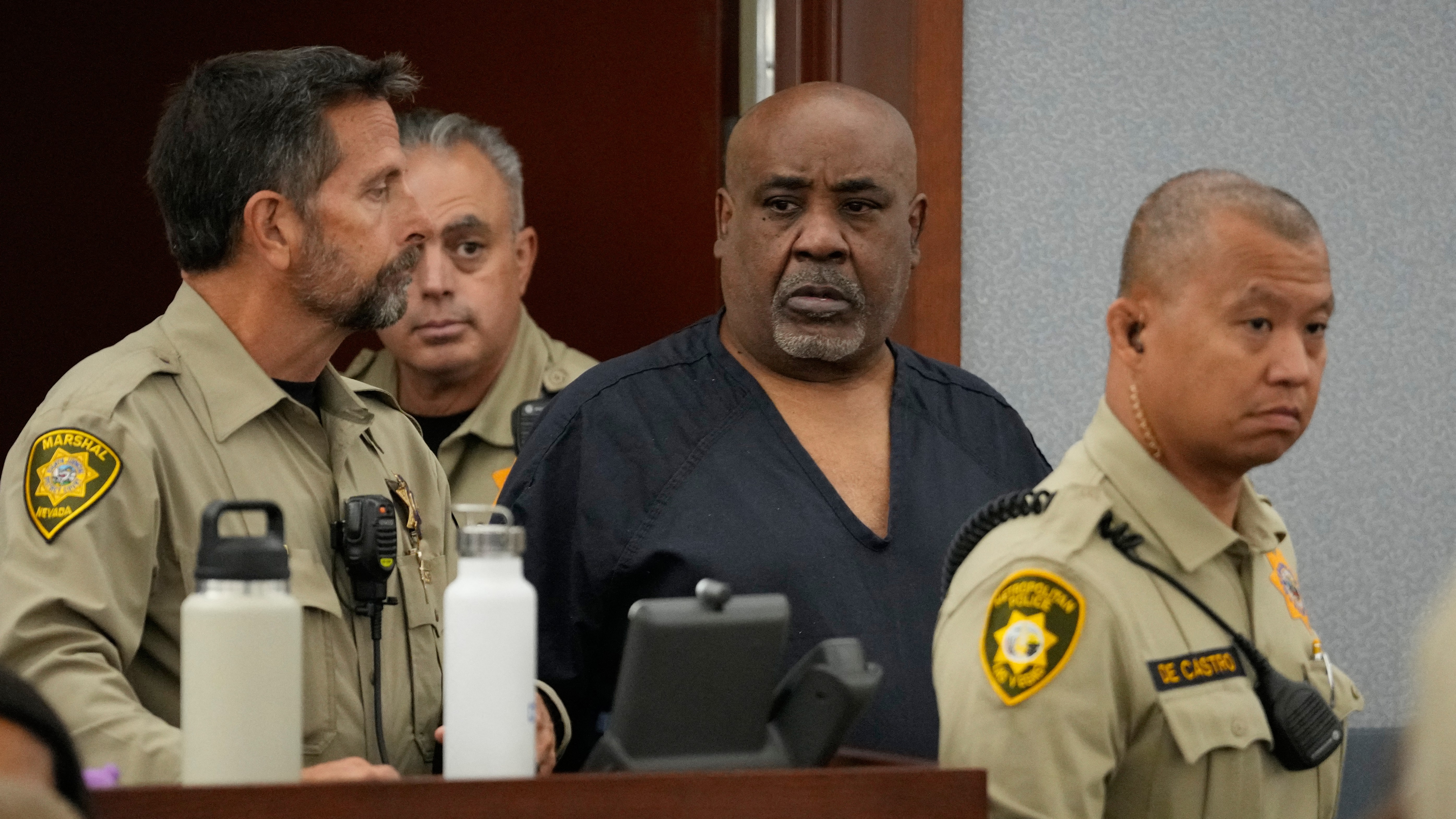 Duane 'Keffe D' Davis  convicted of orchestrating the murder of rap icon Tupac Shakur gets 40 years to life in prison
       — ABC 7 Bay Area