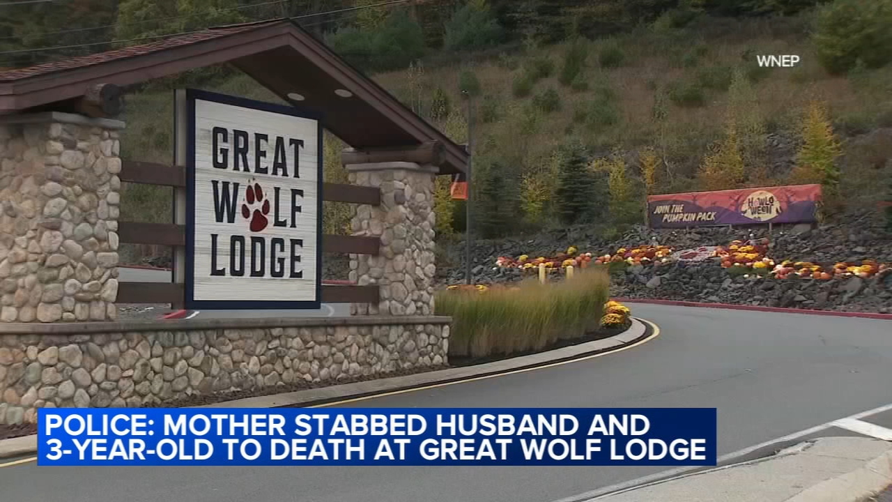 Great Wolf Lodge homicide: Metallica Rose Harrison accused of stabbing husband Charles Harrison, son to death at family resort in the Poconos in Scotrun, Monroe County, Pennsylvania
— ABC 7 Bay Area, Sonoma Community news