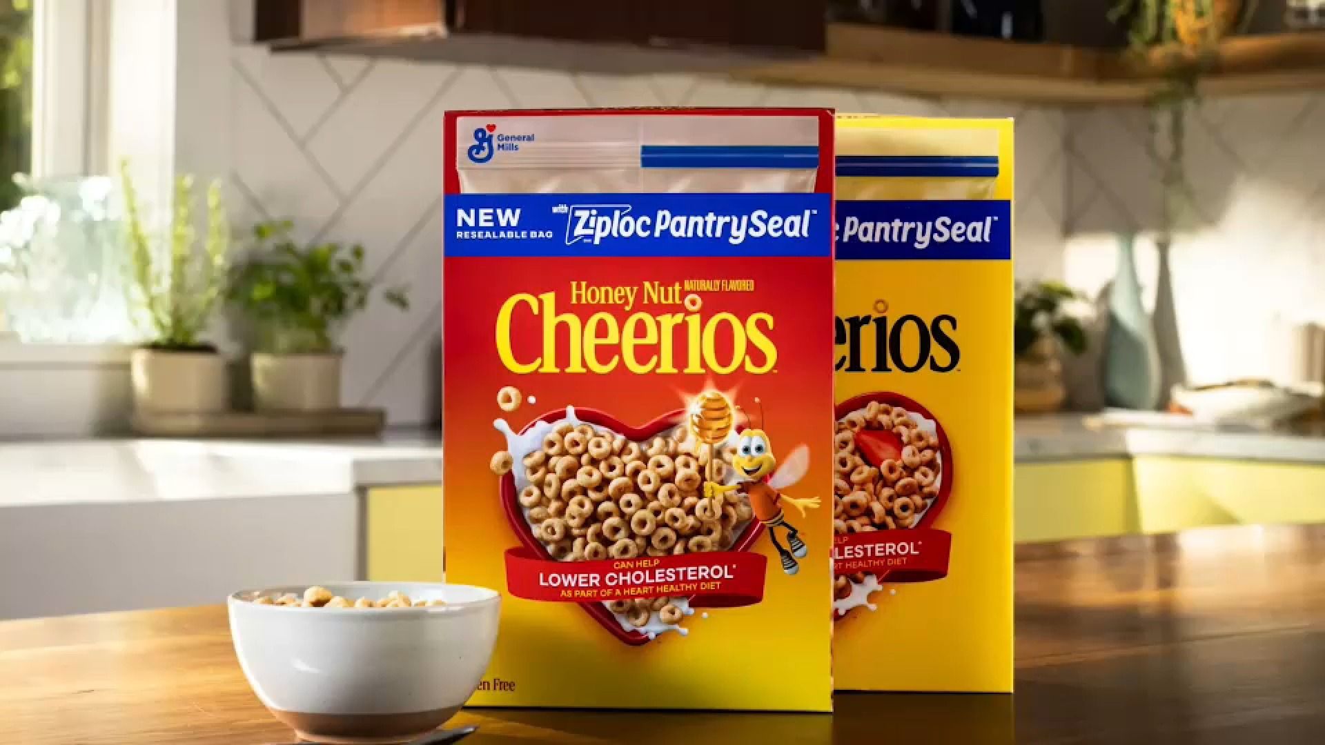 Cheerios teams up with Ziploc to add resealable bag to cereal boxes
       — ABC 7 Bay Area