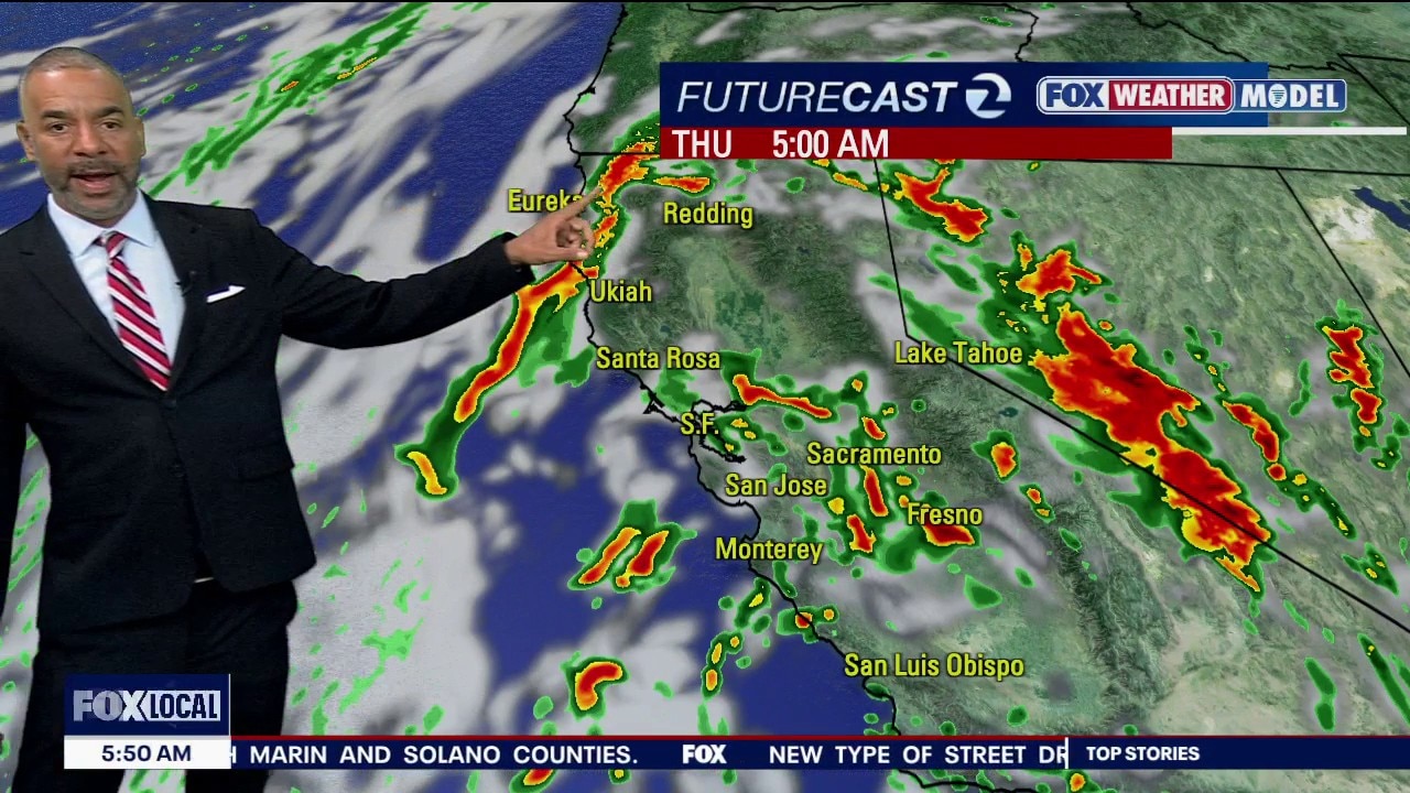 A wet day ahead as rain blankets the Bay Area — KTVU FOX 2 Bay Area, Sonoma Sports news