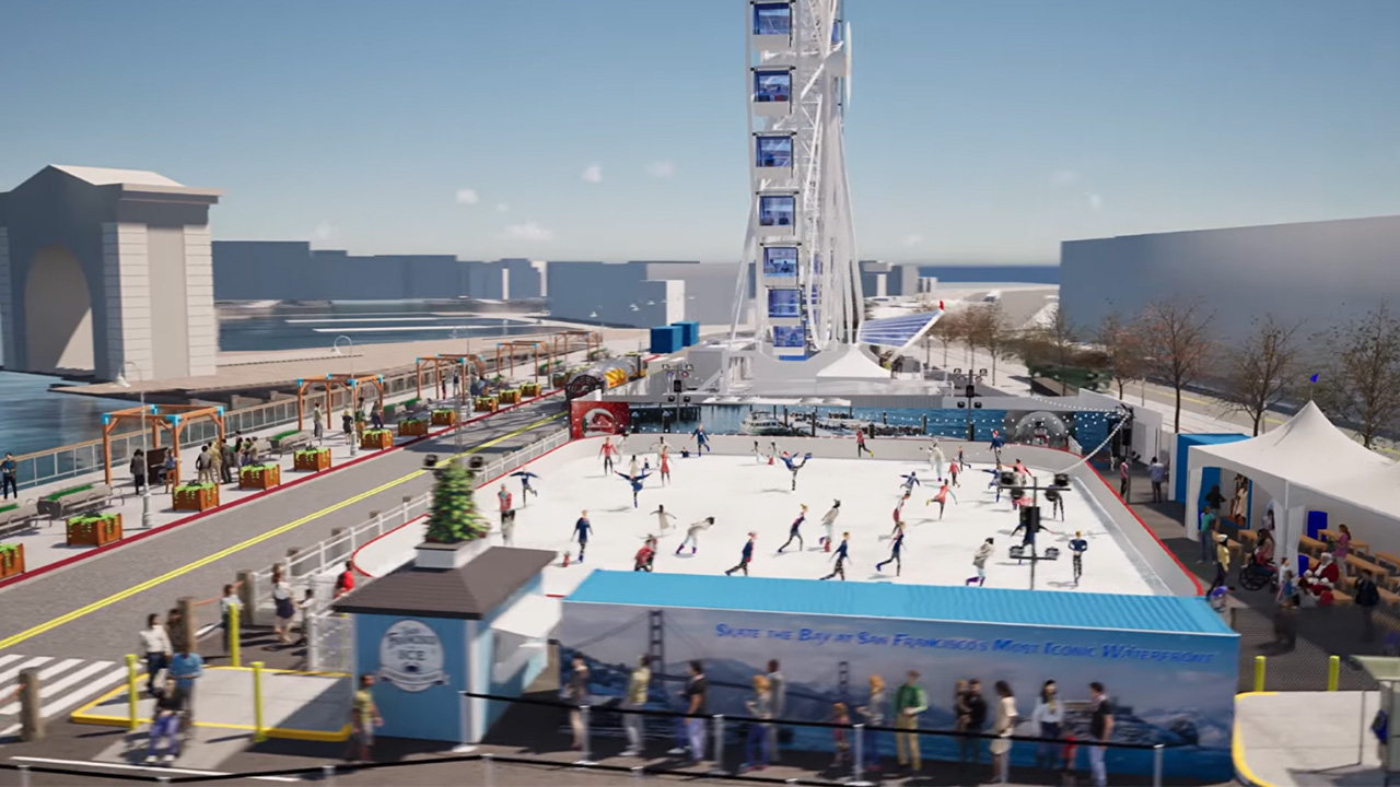 Waterfront ice rink: This popular Bay Area destination is getting its first ever ice rink — KTVU FOX 2 Bay Area, Sonoma Sports news