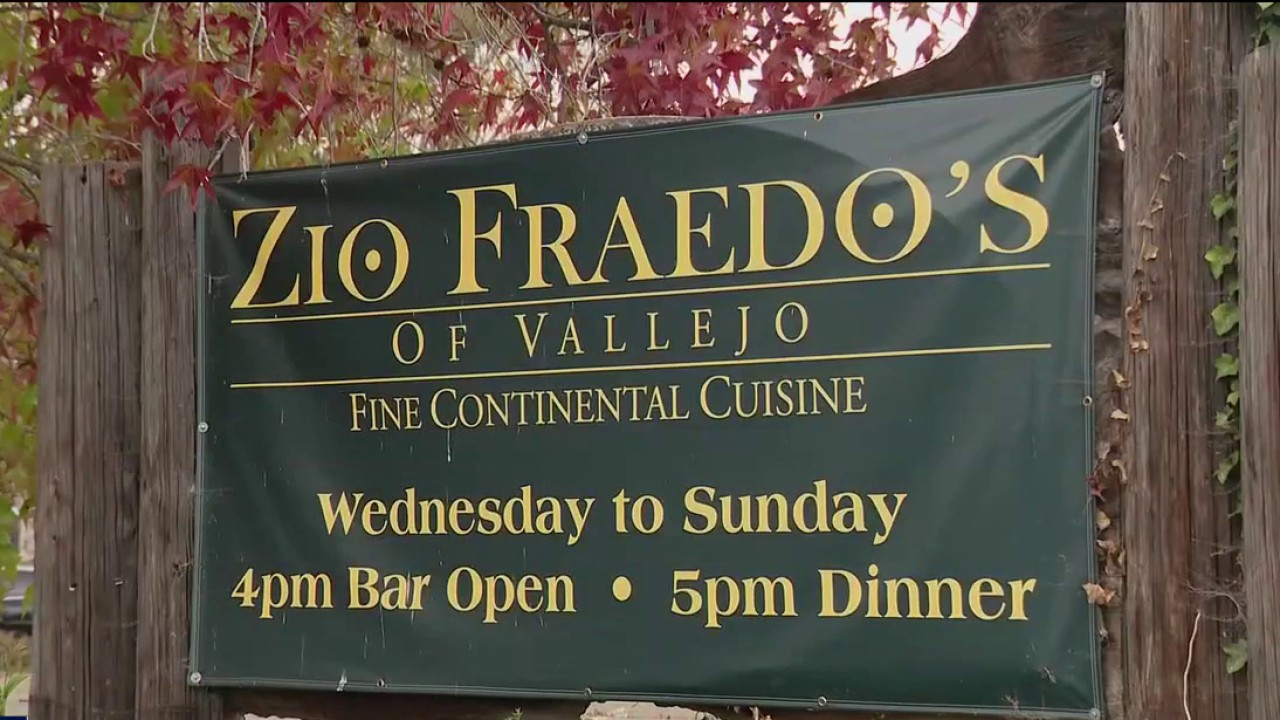 Zio Fraedo’s waterfront restaurant to close Vallejo location after 20 years — KTVU FOX 2 Bay Area, Sonoma Dining news