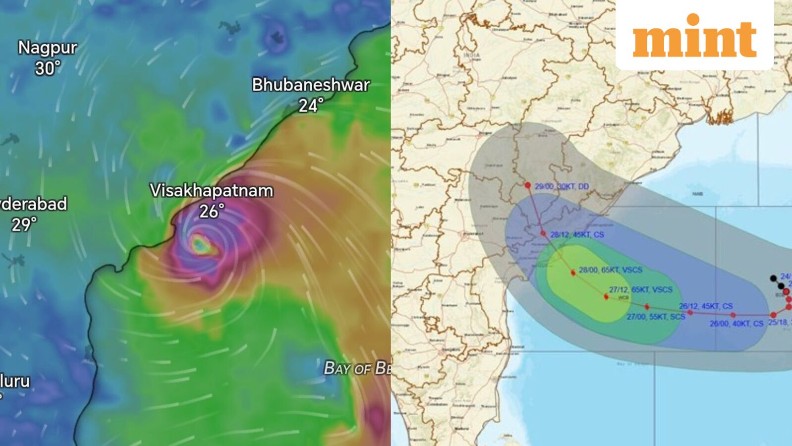 Cyclone Arnab: Depression over Bay of Bengal to intensify; when and where will landfall occur? IMD's latest updates — Mint India, Sonoma Technology news